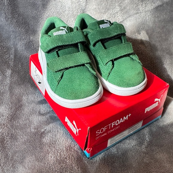 Puma Smash v2 SD V Infant/Toddler Sneakers - Size 6 - Picture 3 of 6